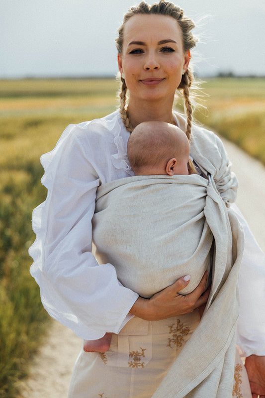 Arrow Whisper Ring Sling by LennyLamb LennyLamb at Little Zen One