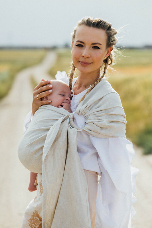 Arrow Whisper Ring Sling by LennyLamb LennyLamb at Little Zen One