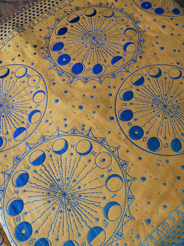 Augmenta Lunae Lineate 1m Fabric Piece by Oscha Fabric
