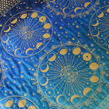 Augmenta Lunae Lineate 1m Fabric Piece by Oscha Oscha at Little Zen One