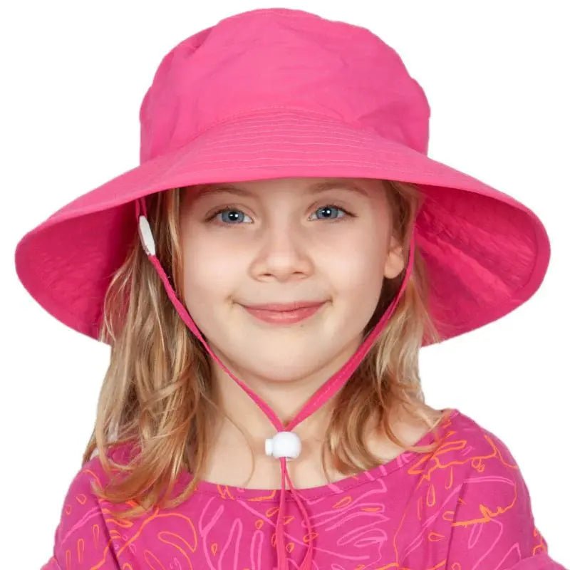 Azalea Solar Nylon UPF50+ Sun Protection Child Wide Brim Sunshine Hat - Baby Carrier AccessoriesLittle Zen One66401360
