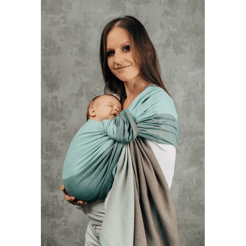 Baby Mint Ring Sling by LennyLamb - Ring SlingLittle Zen One5907557767774