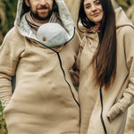 Babywearing Hoodie Jurassic Park Ice Desert by LennyLamb - Babywearing OuterwearLittle Zen One5907557783910