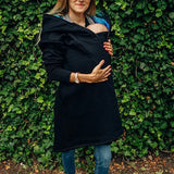 Babywearing Hoodie Rainbow Lotus