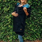 Babywearing Hoodie Rainbow Lotus
