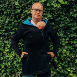 Babywearing Hoodie Rainbow Lotus by LennyLamb - Babywearing OuterwearLittle Zen One5907557786577