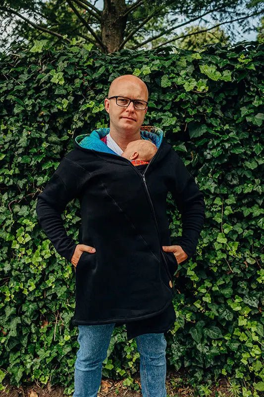 Babywearing Hoodie Rainbow Lotus by LennyLamb - Babywearing OuterwearLittle Zen One5907557786577