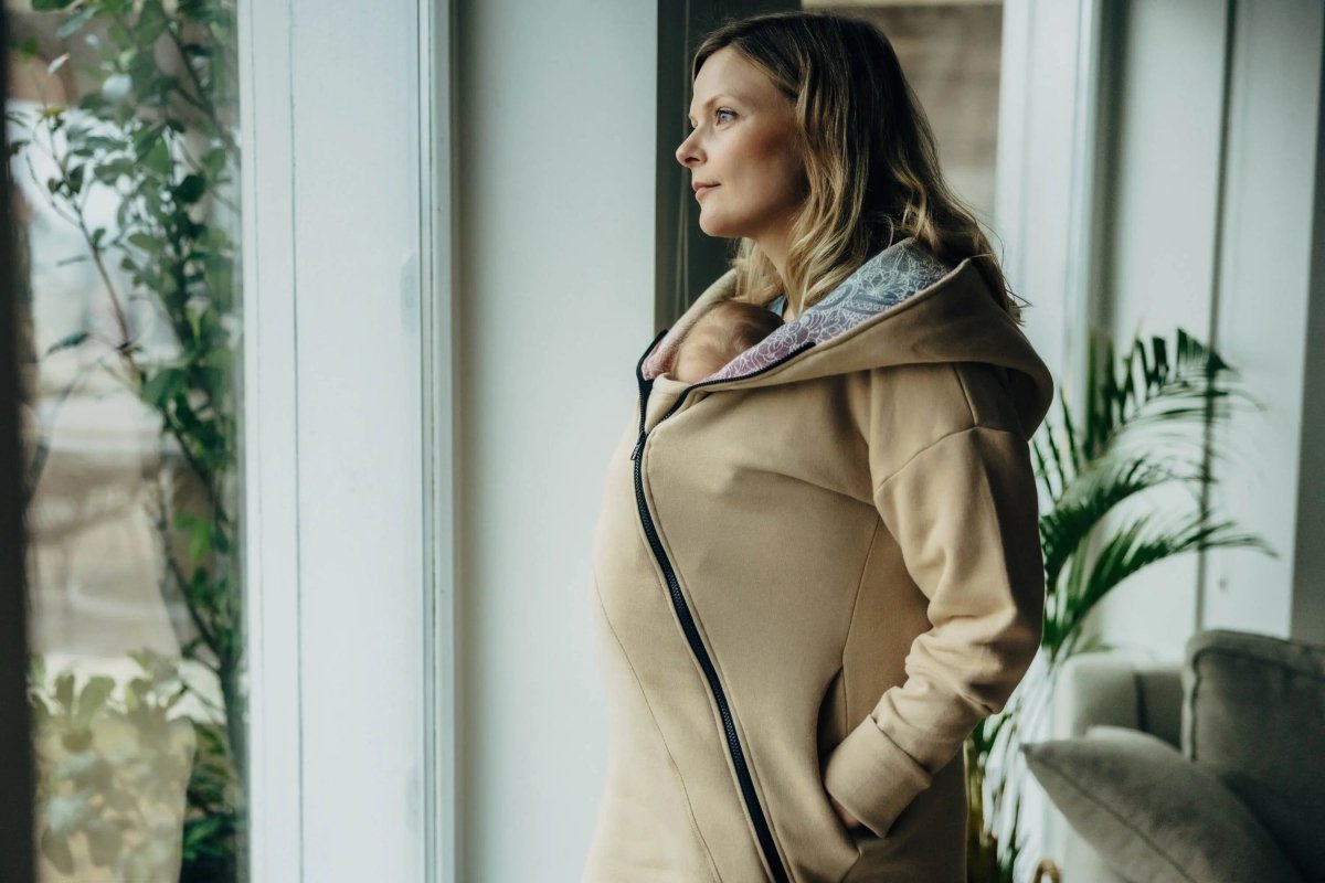 Babywearing Hoodie Wild Wine Vineyard