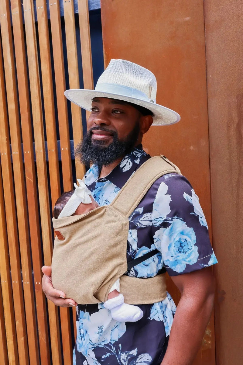 Barley with Desert Tan Original Baby Carrier by Happy Baby - Buckle CarrierLittle Zen One44433744