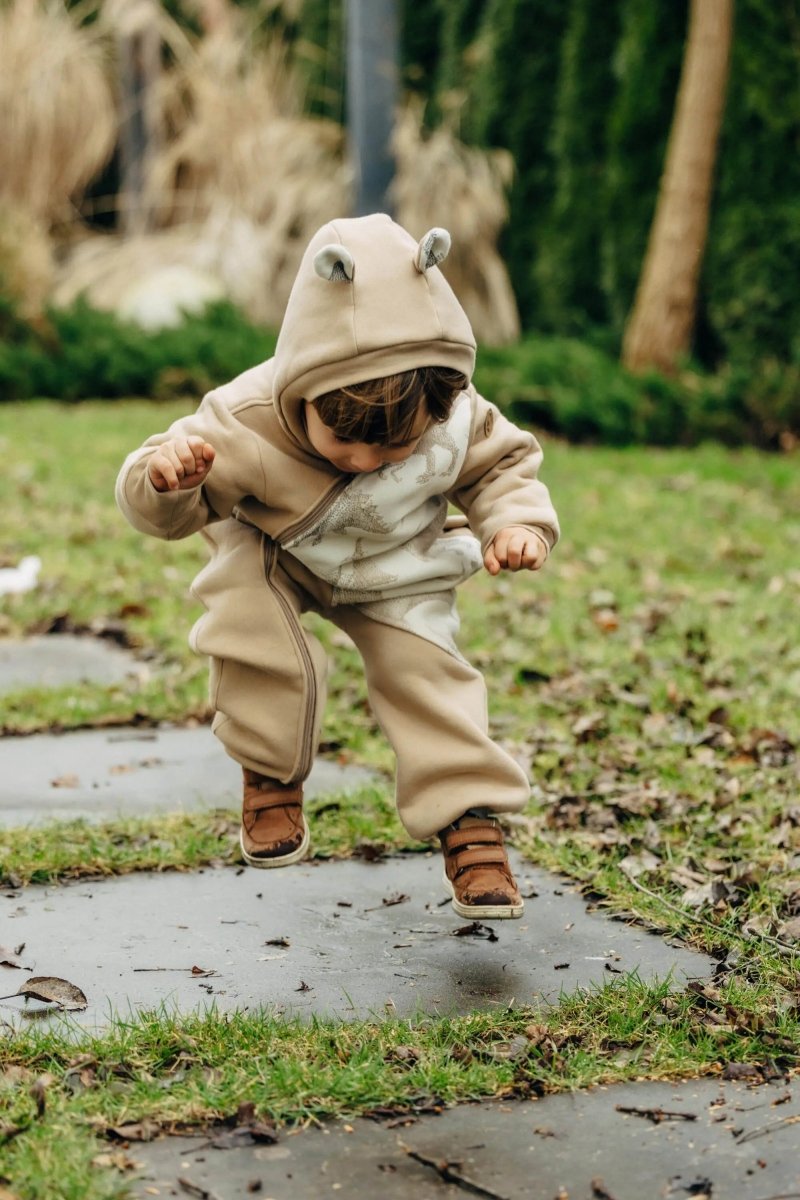 Bear Romper Jurassic Park Ice Desert
