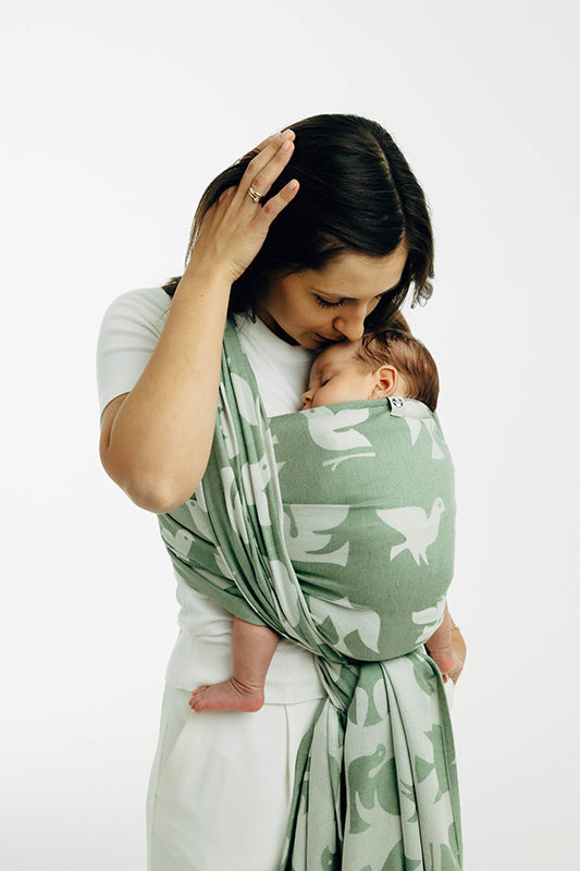 Birdy Fly High Woven Wrap by LennyLamb LennyLamb at Little Zen One