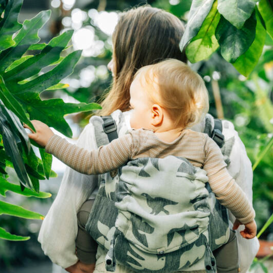 Birdy White Noise Toddler Onbuhimo PRO by LennyLamb LennyLamb at Little Zen One