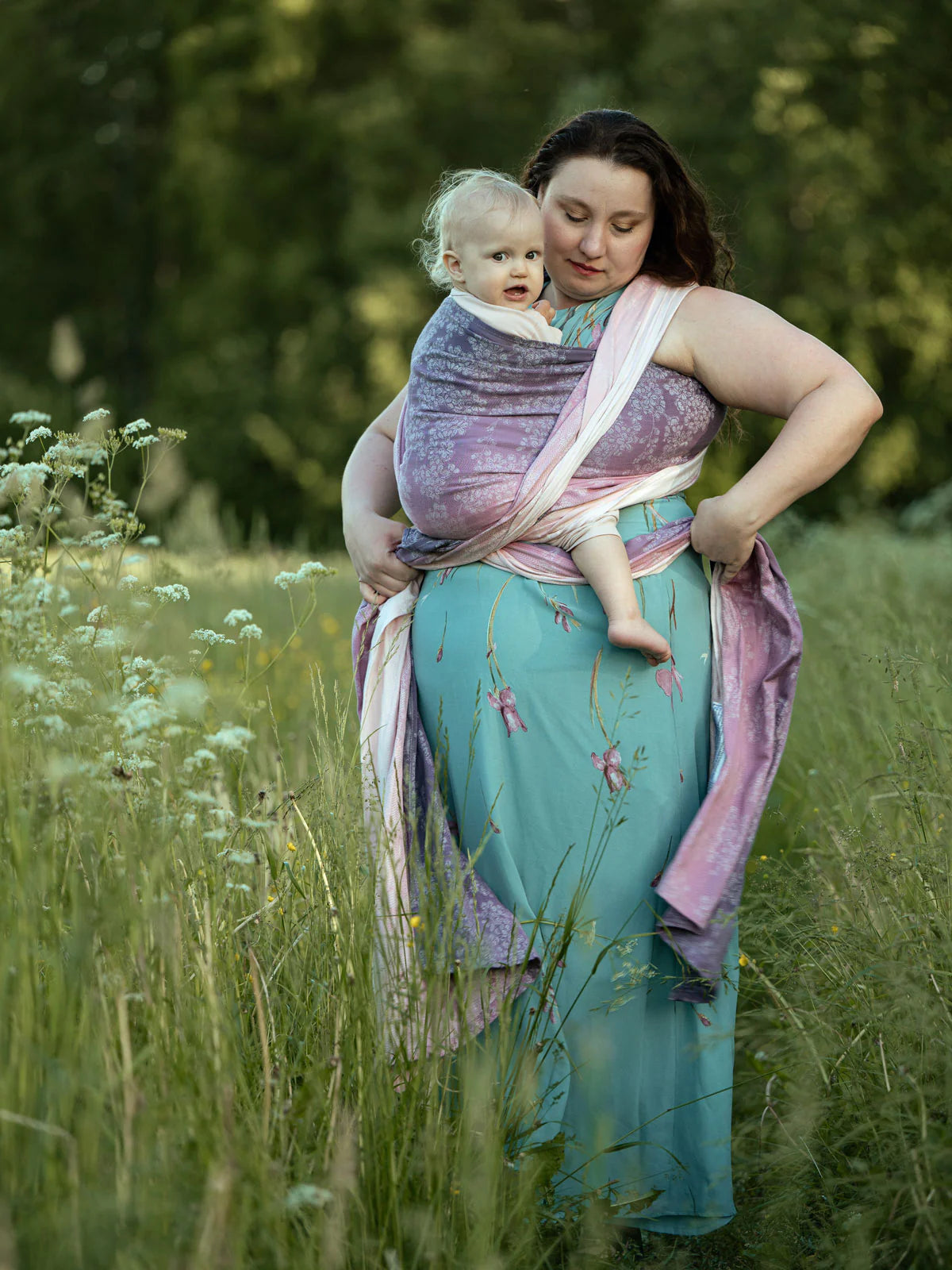 Blossom Evelyn Baby Wrap Action