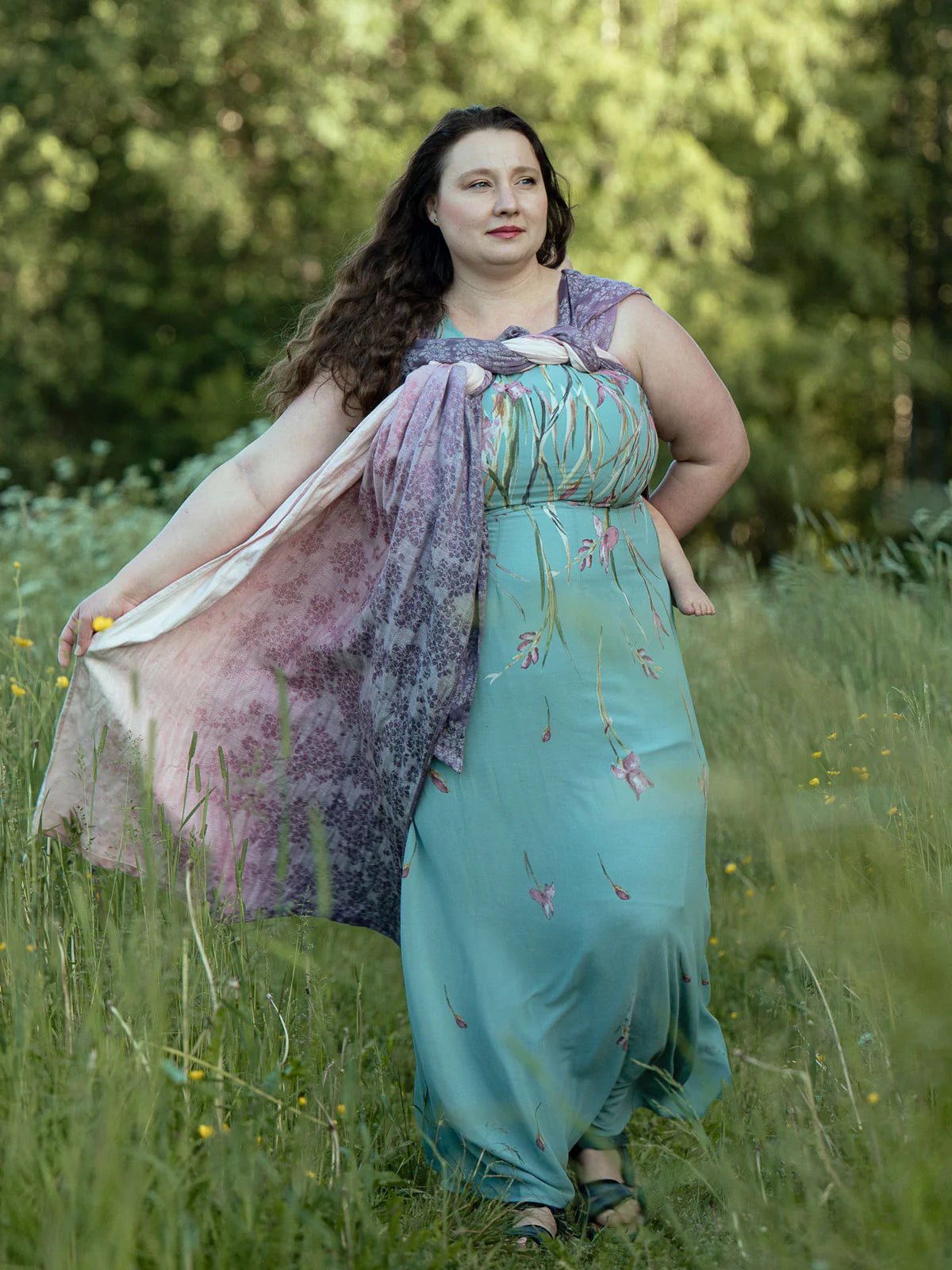 Blossom Evelyn Baby Wrap Action