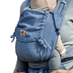 Blue Tweed Mysol Half Buckle