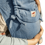 Blue Tweed MySol Half Buckle by Girasol - Half Buckle CarrierLittle Zen One96224915190