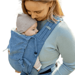 Blue Tweed MySol Half Buckle by Girasol - Half Buckle CarrierLittle Zen One96224915190