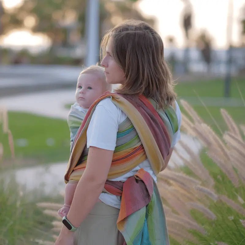 Boy or Girl Double Weft Woven Wrap by Girasol - Woven WrapLittle Zen One40877392
