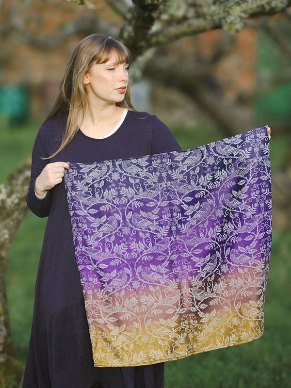 Briarwood Royalet Infinity Loop Scarf by Oscha Oscha at Little Zen One