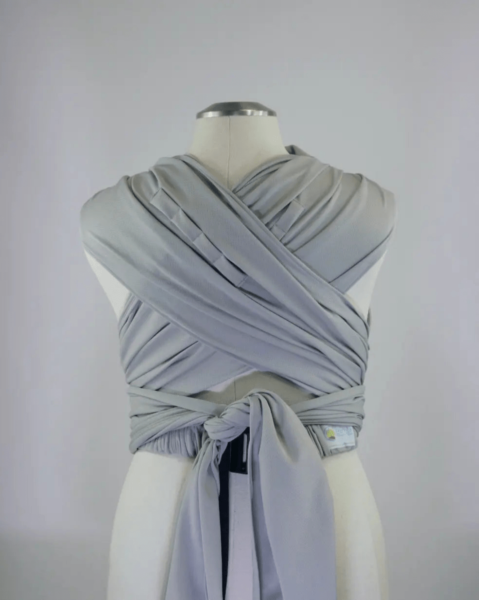 Broadway Grey Everyday Half Buckle Baby Carrier by Beachfront Baby - Half Buckle CarrierLittle Zen One4157025906