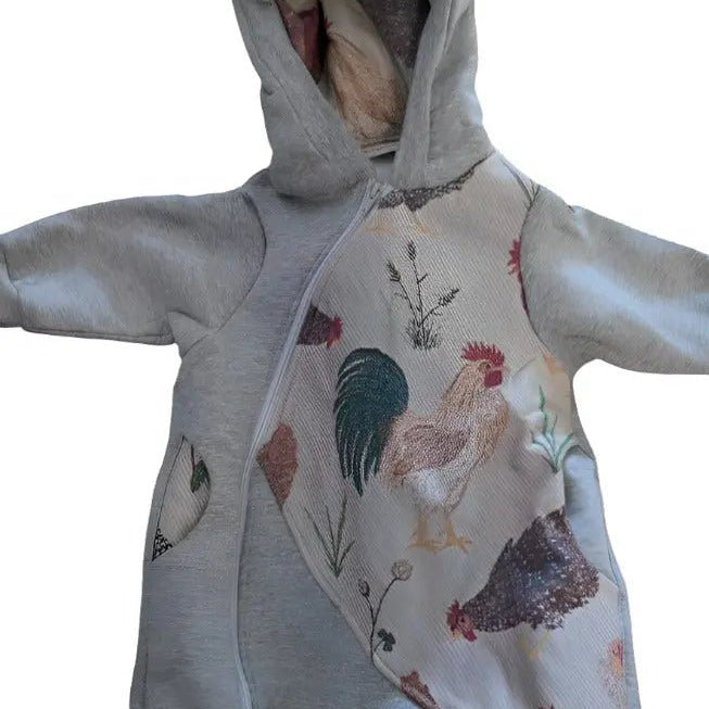 Chickens Exclusive by LennyLamb x Little Zen One Bear Romper - Baby Carrier AccessoriesLittle Zen One87710288