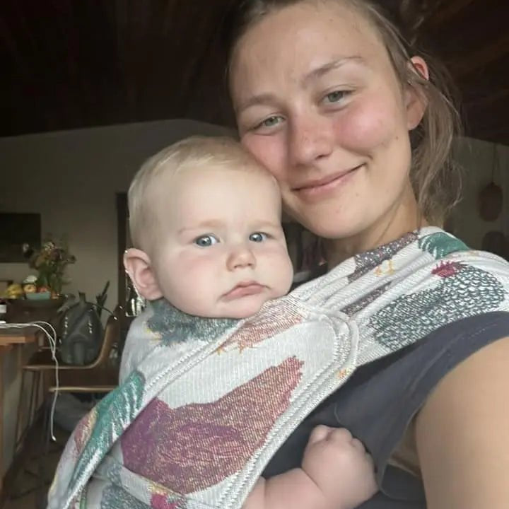 Chickens Exclusive by LennyLamb x Little Zen One Toddler Wrap - Tai - Mei TaiLittle Zen One93397584