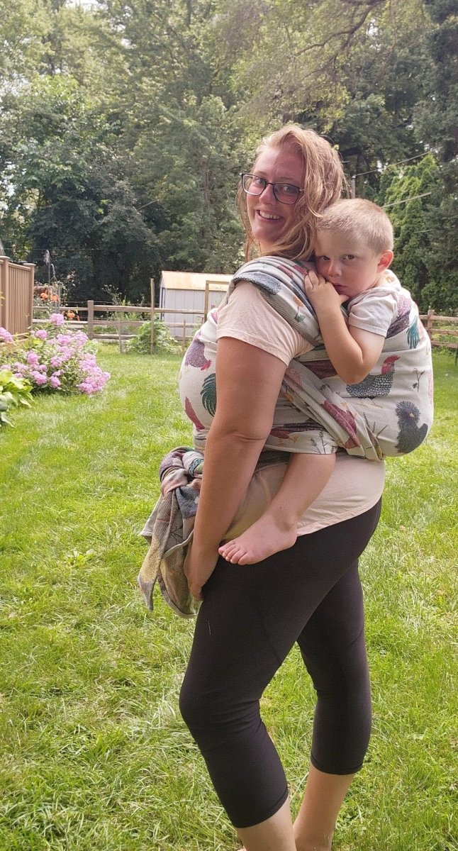 Chickens Exclusive by LennyLamb x Little Zen One Woven Wrap - Woven WrapLittle Zen One18053456