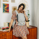 Coast linen LennyLight Baby Carrier by LennyLamb - Buckle CarrierLittle Zen One5907557780667