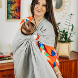 Coast linen Ring Sling by LennyLamb - Ring SlingLittle Zen One5907557781244
