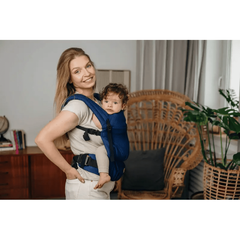 Cobalt LennyLight Baby Carrier by LennyLamb - Buckle CarrierLittle Zen One5907557786249