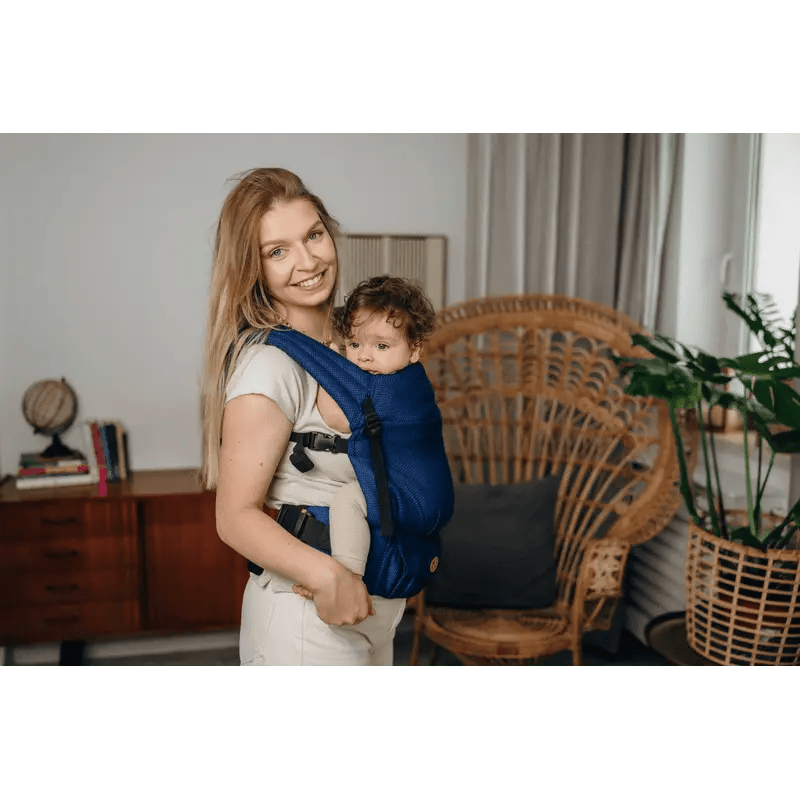Cobalt LennyLight Baby Carrier by LennyLamb - Buckle CarrierLittle Zen One5907557786249