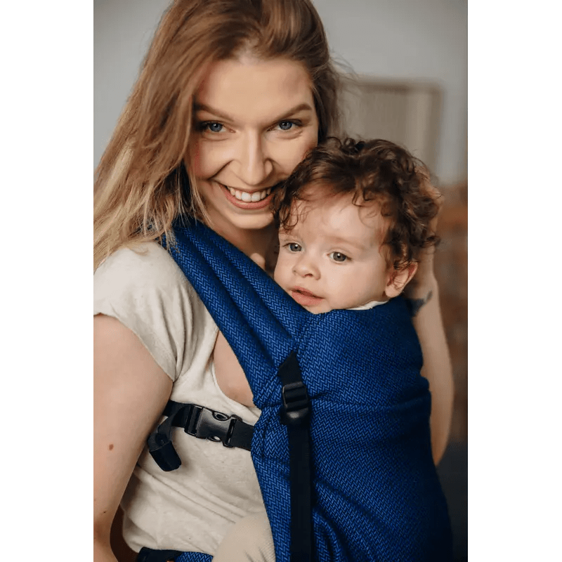 Cobalt LennyLight Baby Carrier by LennyLamb - Buckle CarrierLittle Zen One5907557786249