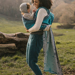 Constellation Cielo Woven Wrap by Oscha Oscha at Little Zen One