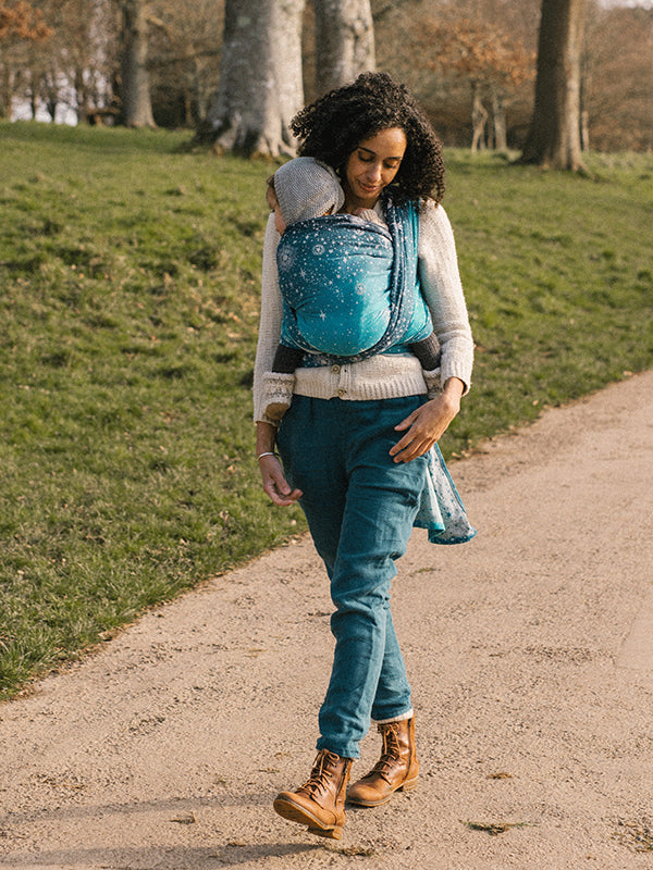 Constellation Cielo Woven Wrap by Oscha Oscha at Little Zen One