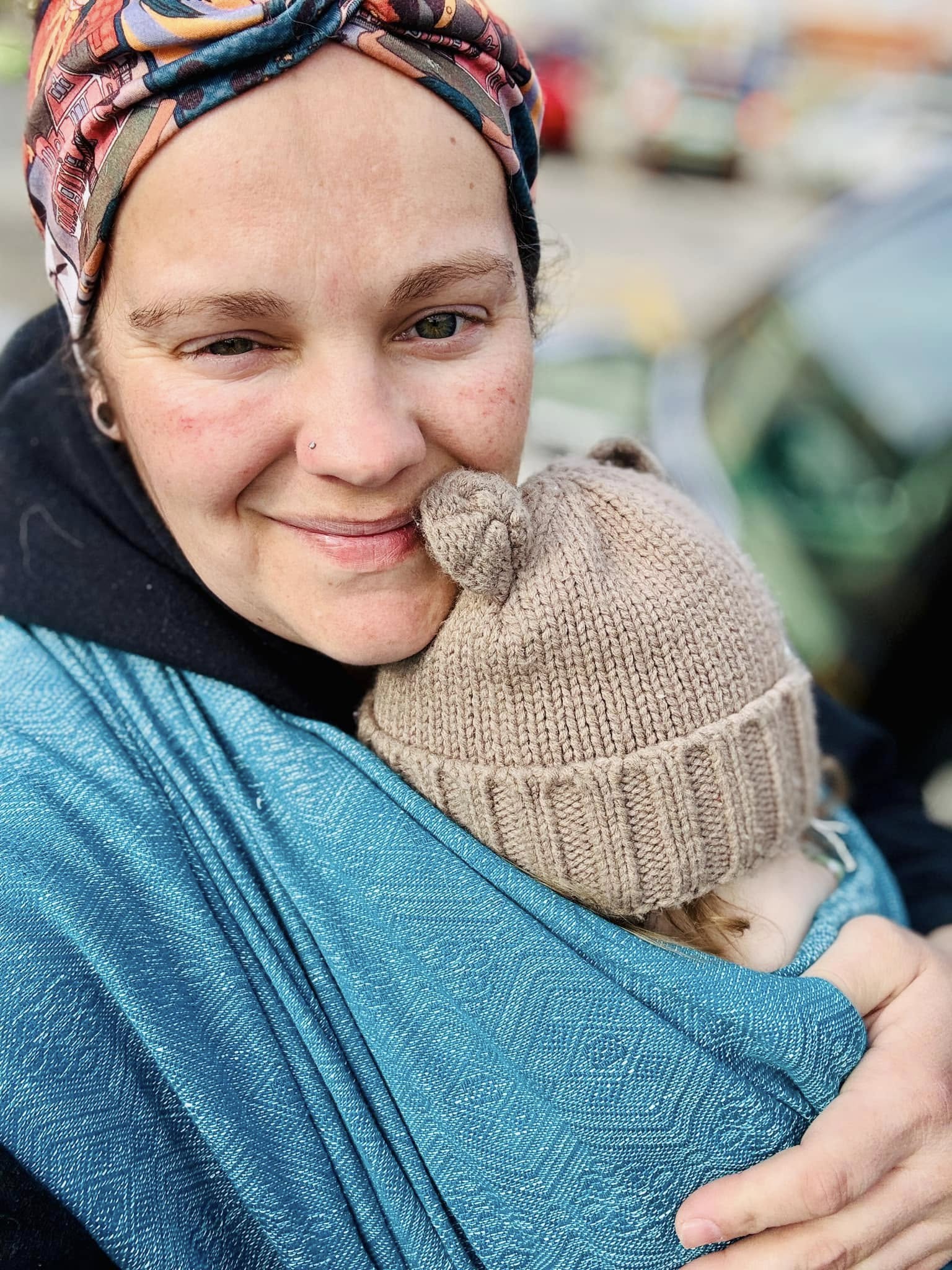 Copyoft 2 3 25 Didymos Woven Wrap 1975 Mystic Petrol Sarah Kilby