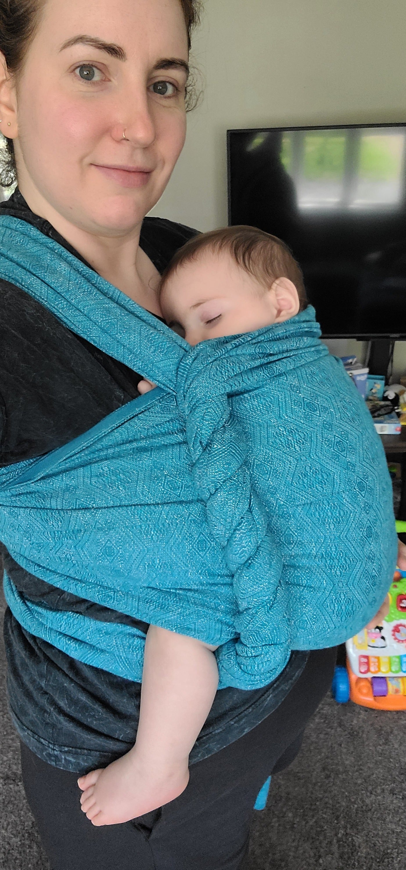 Copyoft 5 7 25 Didymos Woven Wrap 1975 Mystic Petrol Angie Kurth Elbert