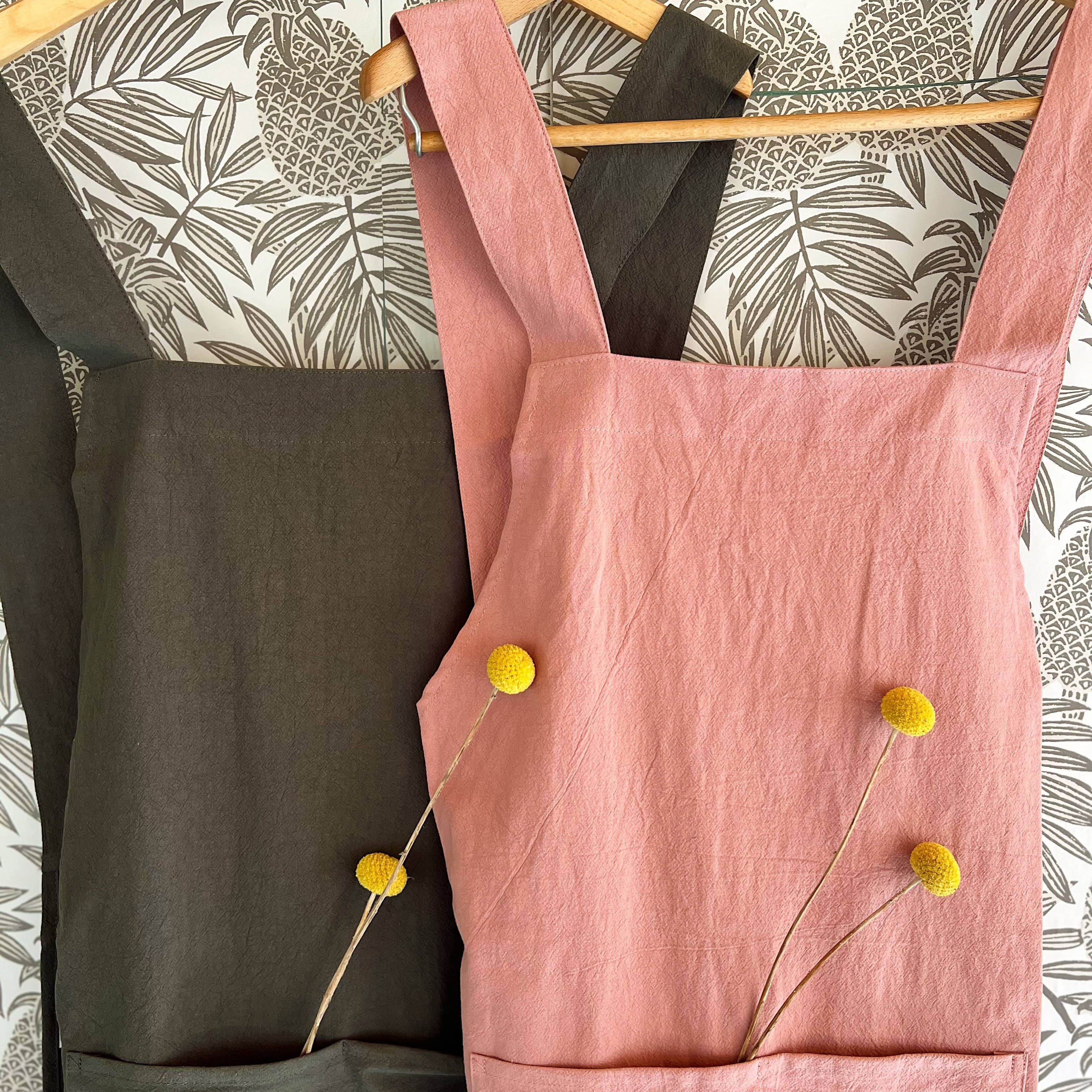 Cross Back Apron Cate Paper Co. at Little Zen One