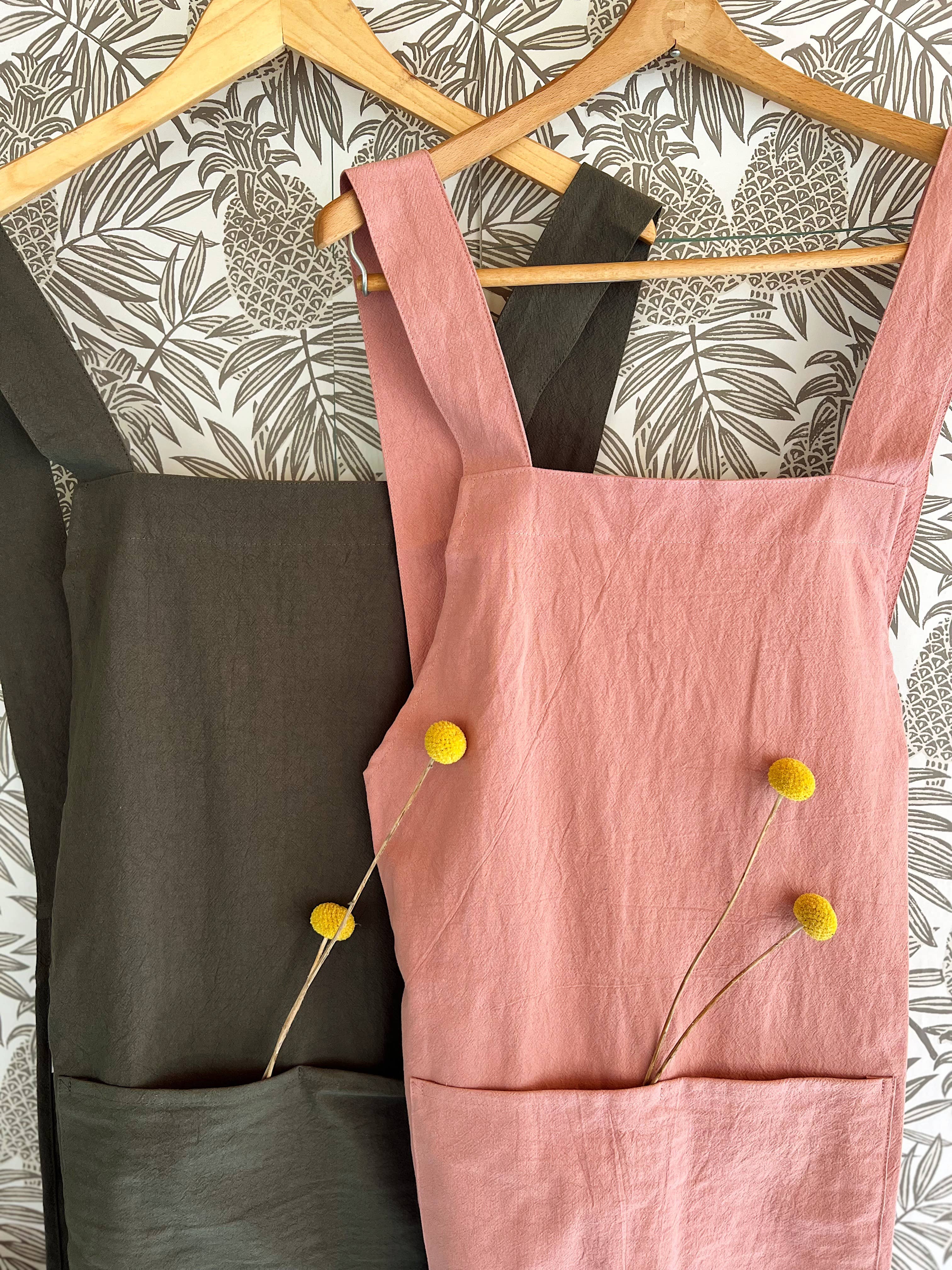 Cross Back Apron Cate Paper Co. at Little Zen One
