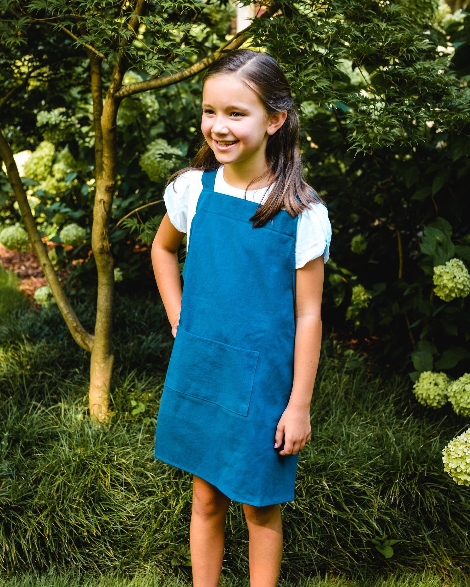 Cross Back Apron Cate Paper Co. at Little Zen One