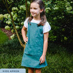 Cross Back Apron Cate Paper Co. at Little Zen One