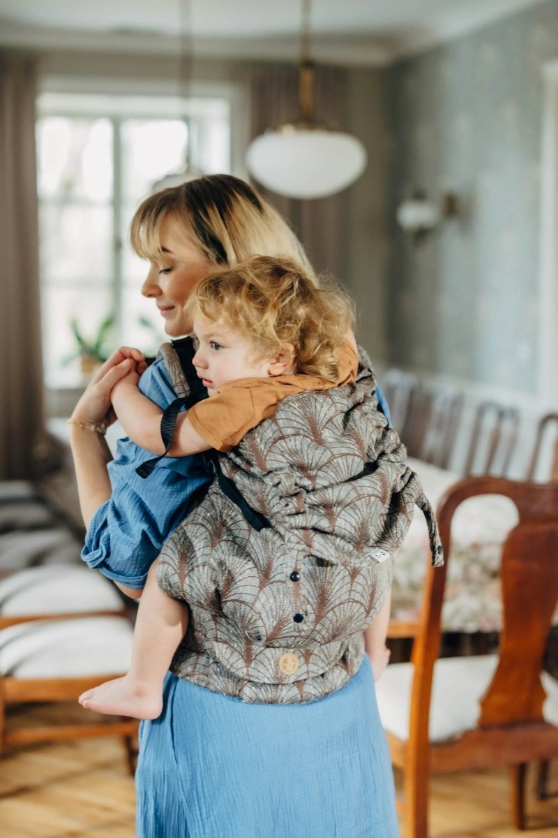 Deco Retro State of Mind LennyPreschool Carrier by LennyLamb - Buckle CarrierLittle Zen One5907557782395