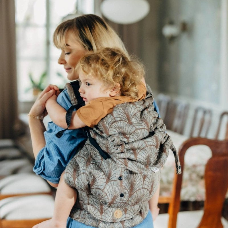 Deco Retro State of Mind LennyPreschool Carrier by LennyLamb - Buckle CarrierLittle Zen One5907557782395