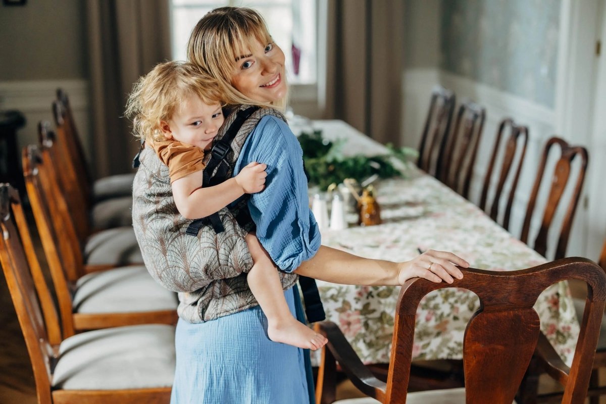 Deco Retro State of Mind LennyPreschool Carrier by LennyLamb - Buckle CarrierLittle Zen One5907557782395