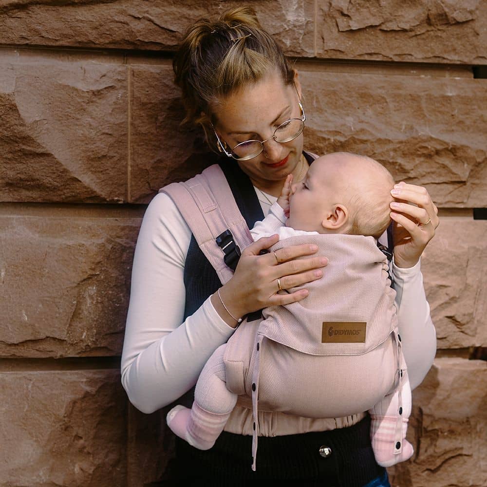 LennyLamb Cinnamon DidyFlow Baby by Didymos Half Buckle Carrier