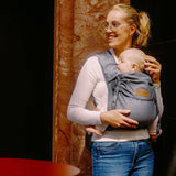 Doubleface Anthracite DidyFlow Baby Carrier by Didymos