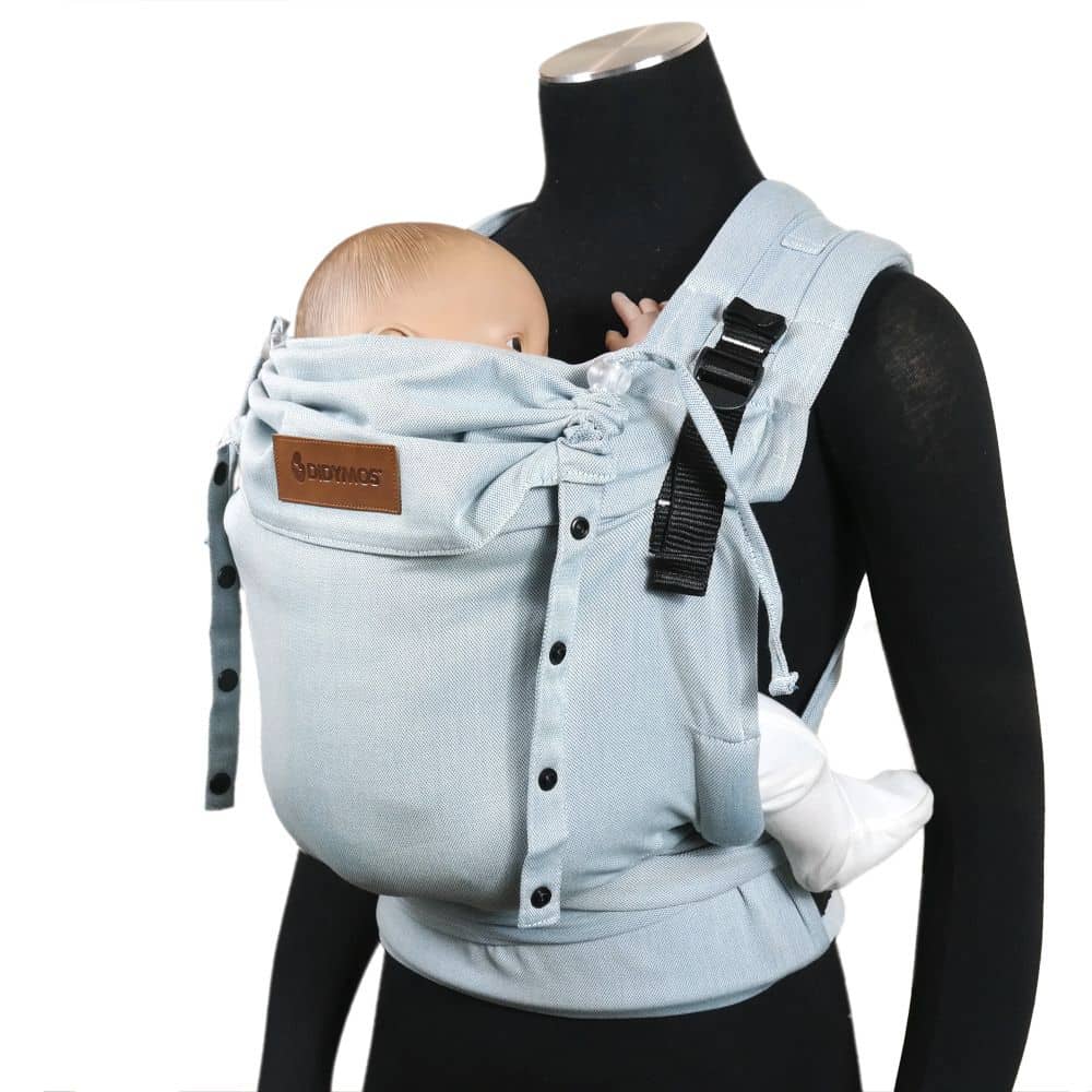 Didymos♡お魚♡ベビーラップ使用　Cute Backle Onbuhimo LennyLamb Ocean DidyFlow Baby by Didymos Half Buckle Carrier