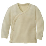 Disana Knit Wrap Cardigan Organic Merino Wool - Natural - Baby Carrier AccessoriesLittle Zen One4250021650975