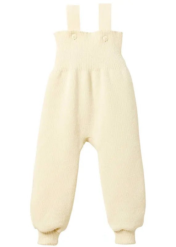 Disana Knitted Overalls Organic Merino Wool - Natural - Baby Carrier AccessoriesLittle Zen One4250021626864