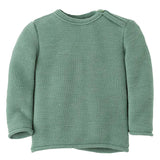 Disana Organic Merino Wool Knit Sweater - Jade - Baby Carrier AccessoriesLittle Zen One4255796701310