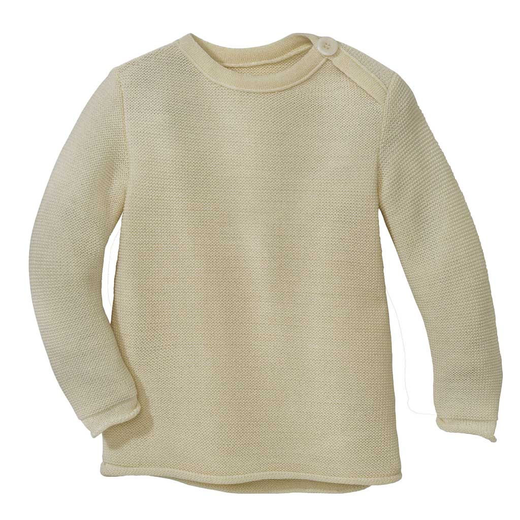 Disana Organic Merino Wool Knit Sweater Natural Baby Carrier Accessories